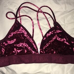 Velvet bandeau from PINK